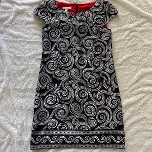 Black and white dress